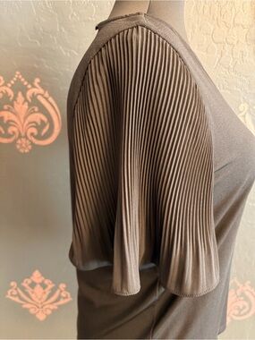 Classic Black Flutter Sleeve Women's Top
